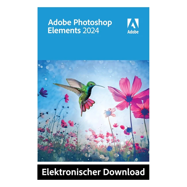 Adobe Photoshop Elements 20241 Gert 1 Benutzer PC - Aktivierungscode per Email