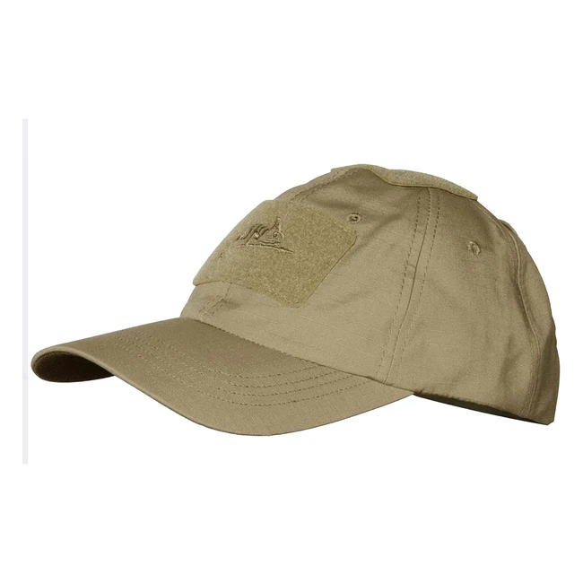 Gorra táctica Helikontex BBC Polialgodón Ripstop PL Woodland Hombre