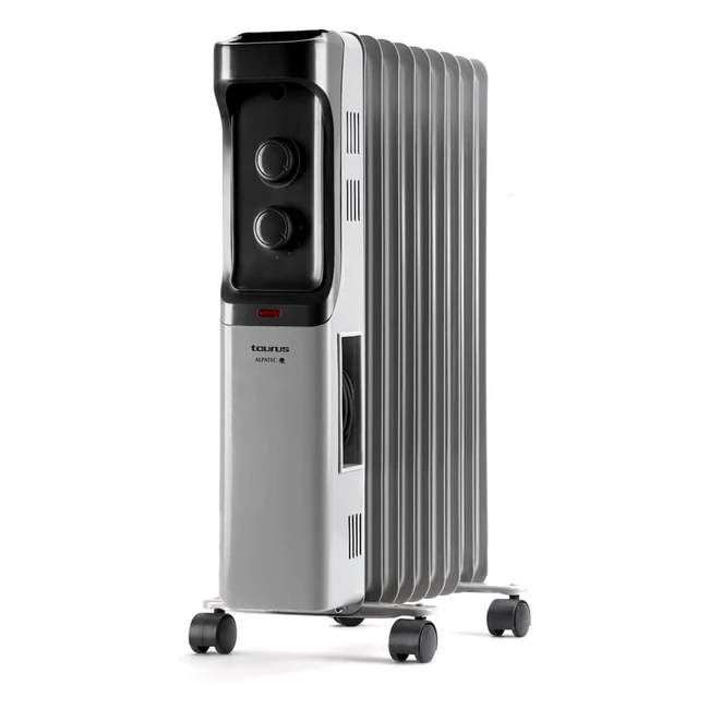 Radiateur bain d'huile Taurus Dakar 2000W - 9 éléments - 3 niveaux de puissance - Thermostat réglable