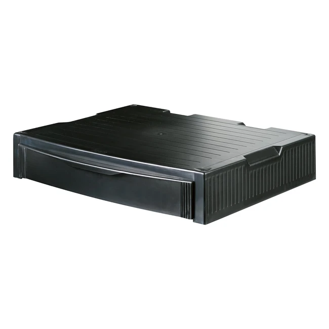 Soporte para monitor HAN 925013 con cajn cerrado color negro