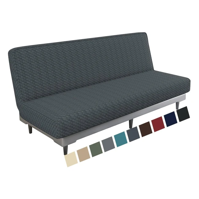Housse de Canapé Extensible Maxijin 3 Places - Gris Foncé