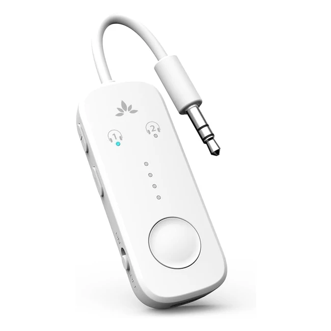 Avantree Relay Premium Airplane Bluetooth 53 Adapter for Headphones  AptX Low L