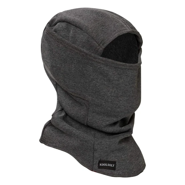 Koolsoly Sturmhaubeskimaske - Chapeau de sport d'hiver en polaire chaud et coupe-vent pour hommes et femmes