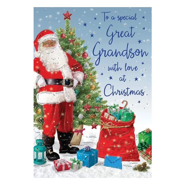 Biglietto di Natale Regal Publishing per il tuo adorato nipote 9x15 cm