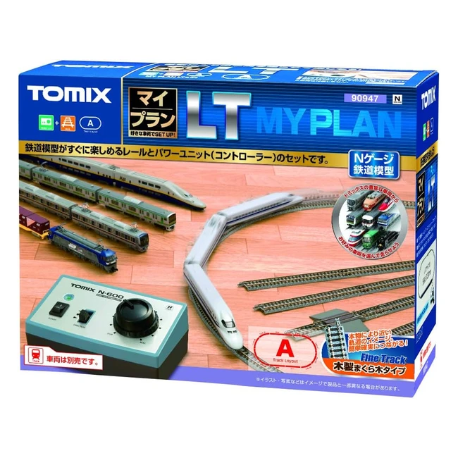 Juego de Rieles Ovalados Tomytec 909477 - Fcil de Usar