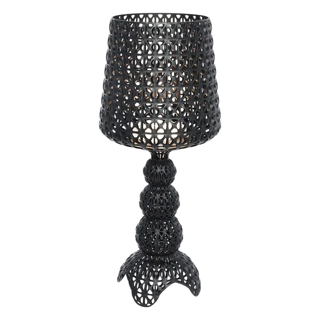 Lampe de table Kartell Mini Kabuki noire opaques - Design Ferruccio Laviani - Référence 2018