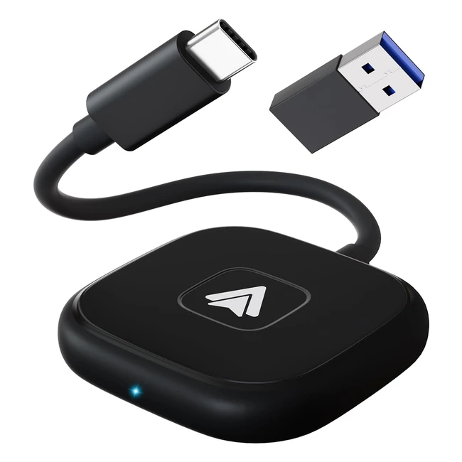 Adattatore Wireless Android Auto A2A - Plug and Play - Connessione Automatica - Alta Velocità - Auto 2016-2023