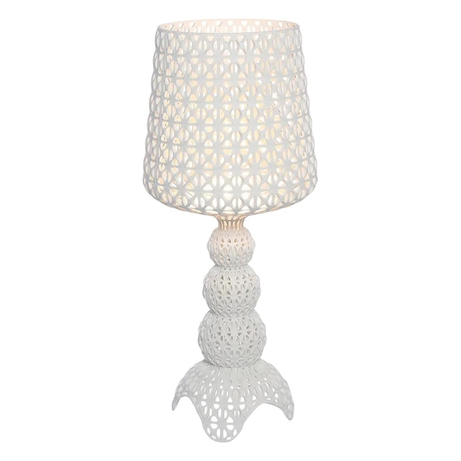 Lampada da tavolo Kartell Mini Kabuki dimmerabile bianco 30x70cm - Design Ferruccio Laviani
