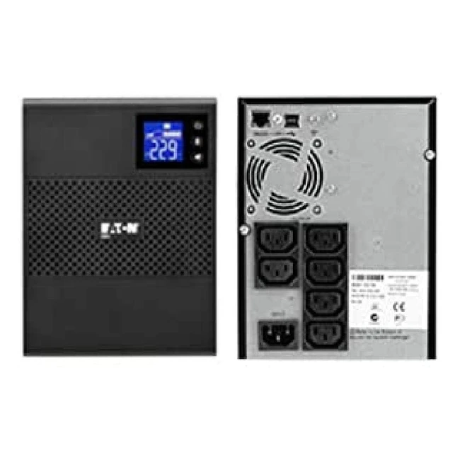 Eaton Onduleur 5SC 750 IEC Tour LineInteractive UPS 5SC750i Puissance 750VA 6 Prises IEC 10A Régulation de Tension AVR