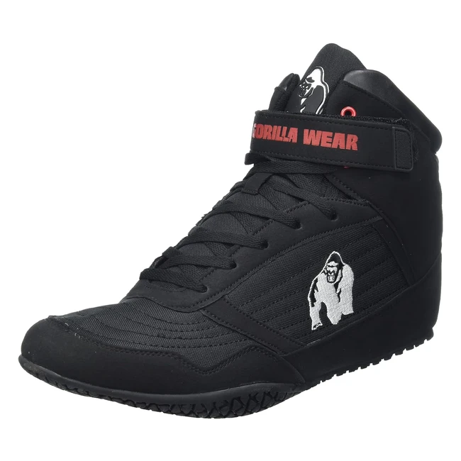 Chaussures de fitness montantes pour homme Gorilla Wear - Noir - Taille 46 EU - Livraison gratuite