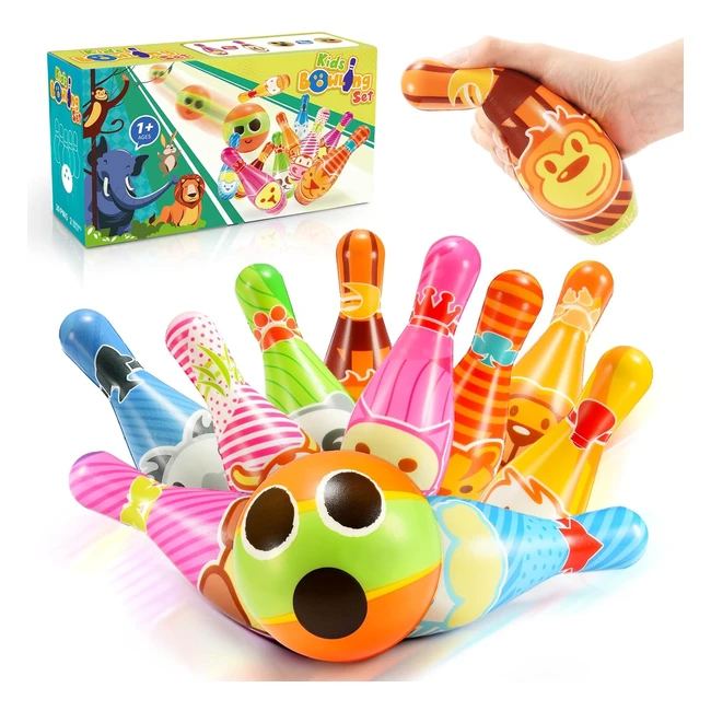 Juego de Bolos Infantiles Montessori - Años 2-8 - Regalos Niños