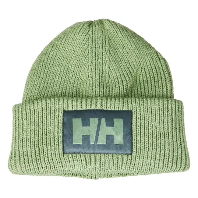 Helly Hansen Unisex HH Box Beanie Hat - Jade 20 Green