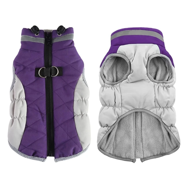 Giacca Invernale per Cani Dolahovy - Calda, Antivento, Riflettente - Taglia XS-XXL