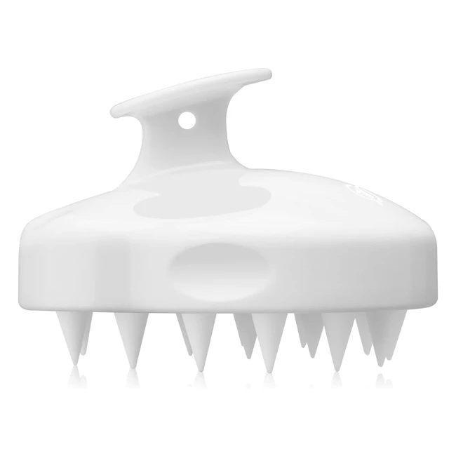 Freatech Scalp Massager Shampoo Brush | Soft Silicone Bristles | Ergonomic Design