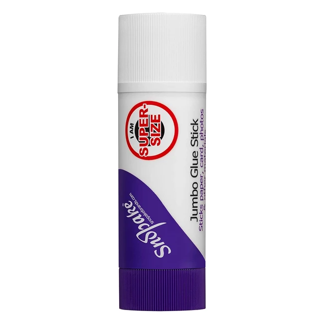 Snopake PVP 100g Jumbo Gluestick - Safe Washable Non-Toxic - Pack of 1 15829