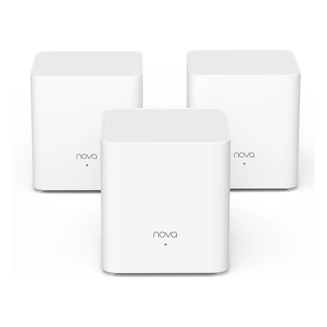 Tenda Wifi Mesh Nova MX3 - Systme Wifi Mesh pour toute la maison - Couverture 