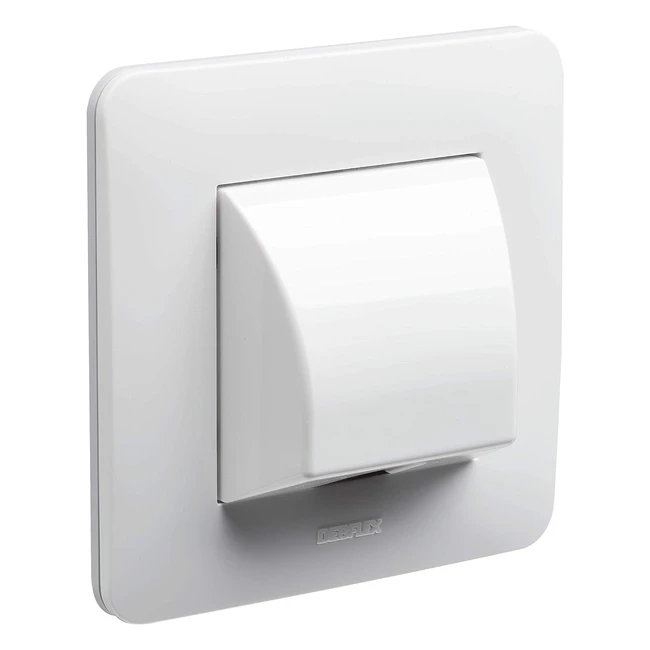 Debflex 742910 - Salida de Cable Casual Blanco Brillante - Ideal para tus nece