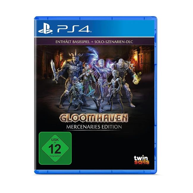 Gloomhaven Mercenaries Edition PS4 - 17 einzigartige Sldner grenzenlose Herau