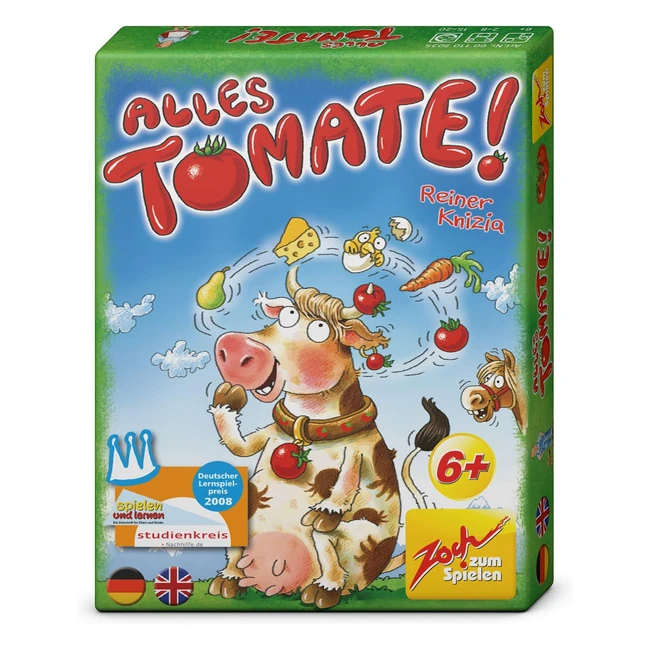 Zoch 601105035 - Tutto Pomodoro: Giochi e Puzzle - Gioco dell'Anno - Dai 6 anni