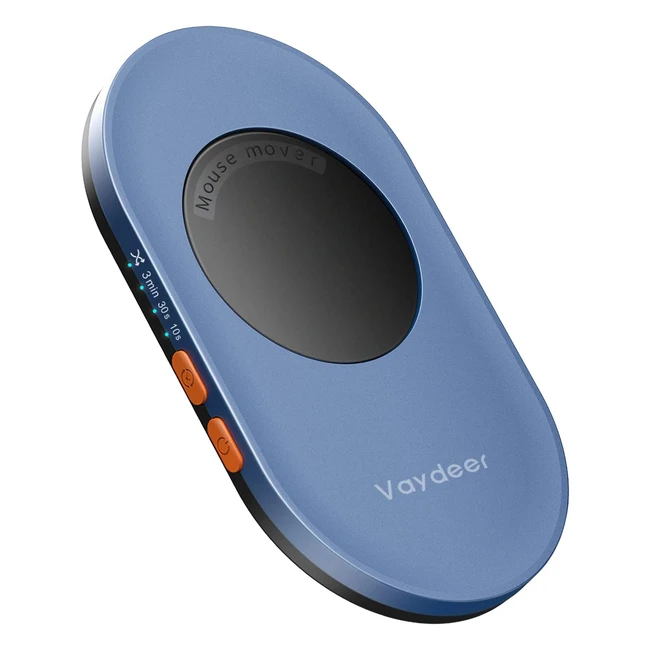 Vaydeer Ultra Slim Mouse Mover | Adjustable Timer | Noiseless | Driver-Free | Keep PC Active