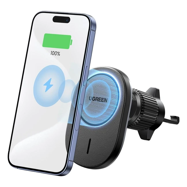 Chargeur Voiture Magntique Sans Fil UGREEN - Support Tlphone Aimant - Comp