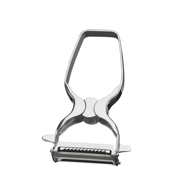 Éplucheur Kchenprofi 1005202800 - Lame tranchante pour légumes et fruits - Acier inoxydable 1810