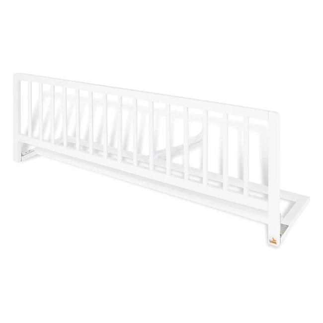 Pinolino Recinzione di Sicurezza per Culla Pieghevole 120x32x40 cm Bianco