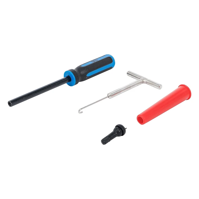 Set attrezzi BGS per valvole pneumatici - 4 pezzi