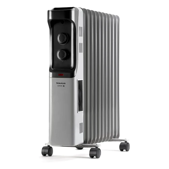 Radiateur bain d'huile Taurus Dakar 2500W - 11 éléments - 3 niveaux de puissance