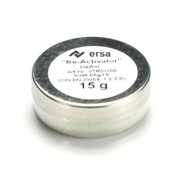 Punta Ersa Riattivatore 0TR01 Senza Piombo 15g - Sostituzione 27100011231 - Quick Start Guide