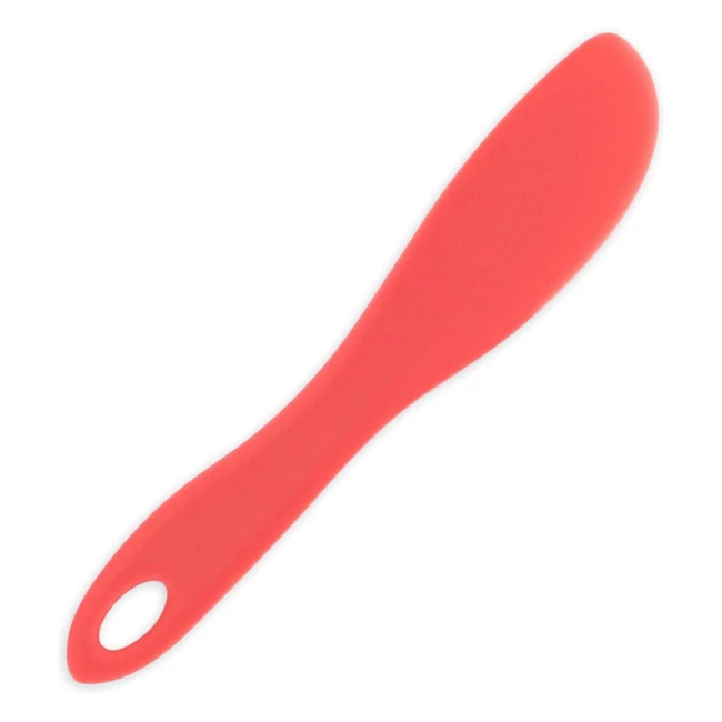 Spatule à tartiner Fackelmann 40214 rouge - Coupe-beurre et étalage facile - 173 x 33 cm