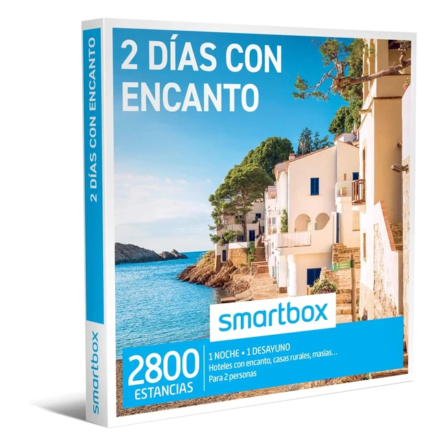 Smartbox Confezione Regalo Uomo Donna - 2 Giorni di Charme - Soggiorni in Hotel e Agriturismi - Ref. 2700
