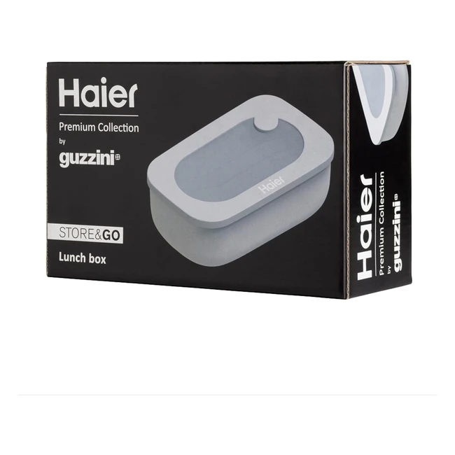 Haier HAGSG4080 Hermetic Lunchbox w/ Inner Container - Dishwasher Safe - 122x122x68 cm