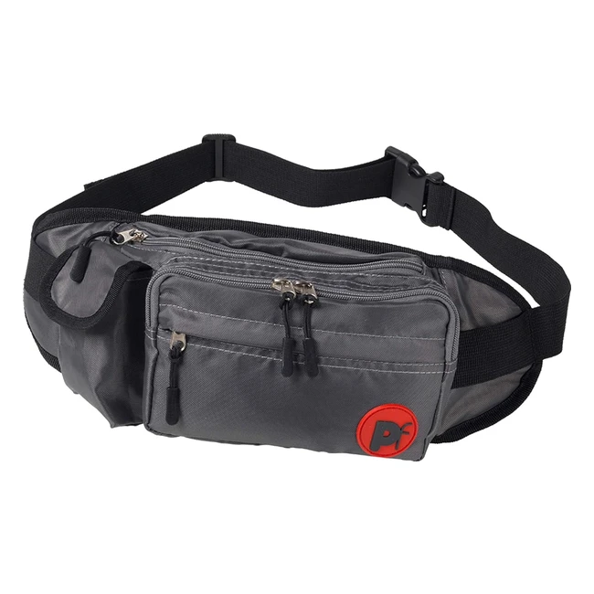 Riñonera Petface Gris para Artículos Caninos - Espaciosa y Práctica