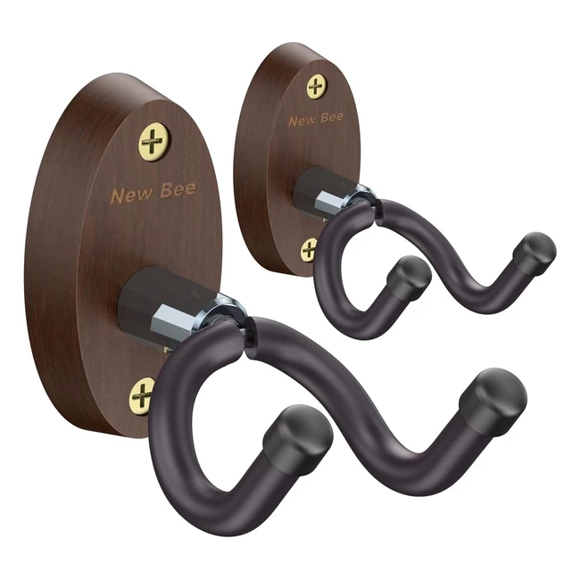 Supporto Chitarra da Parete New Bee - Gancio Universale per Chitarra Classica A