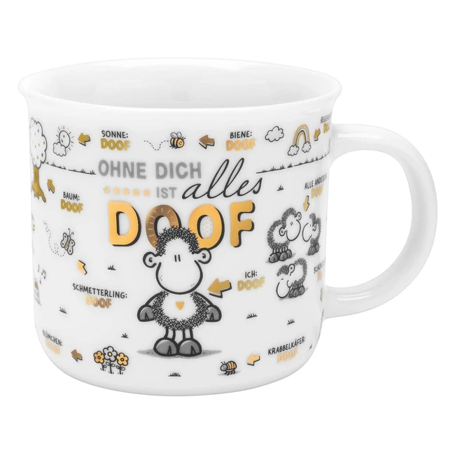 Tasse Sheepworld 48080 Motif Sans Toi - Porcelaine 40 cl