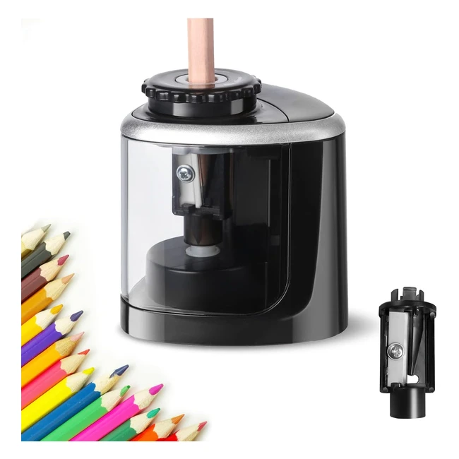 Temperamatite Elettrico Portatile Skaaisont - Batteria - 2 Lame Sostituibili