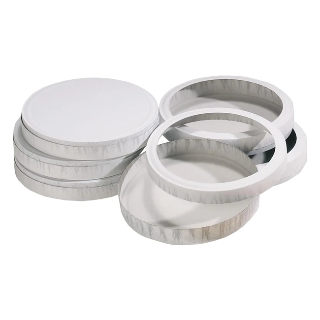 Folia 995Queso Kartonprofis - Dimetro 153cm - 10 Pares - Blanco