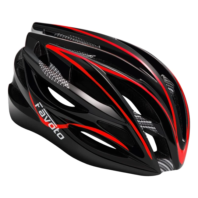 Casco de bicicleta Favoto ajustable para hombre y mujer - TUV certificado - Ligero y cómodo