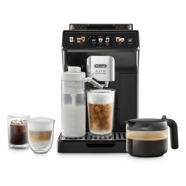 Delonghi Eletta Explore Cold Brew ECAM45267G Barista Coffee Machine
