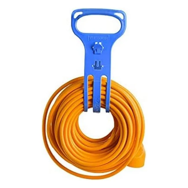 Support portable Electraline 94018 pour rallonge de bobine et cbles - Bleu