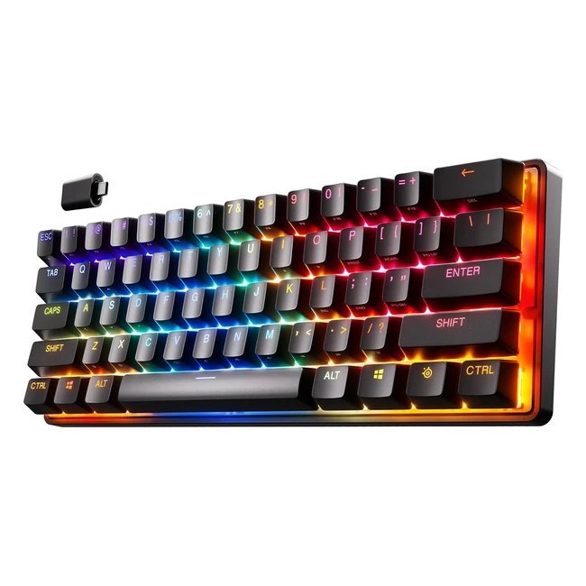 SteelSeries Apex Pro Mini Wireless Hypermagnetic Gamingtastatur