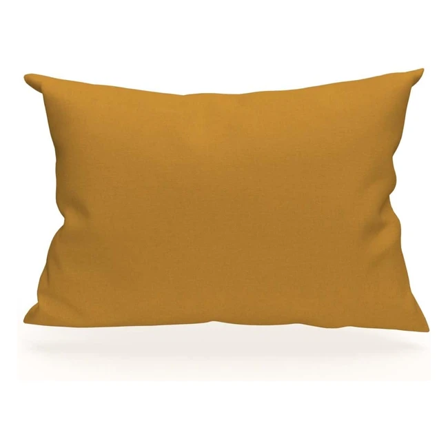 Taie d'oreiller en coton moutarde VP 50x70 - Marque US