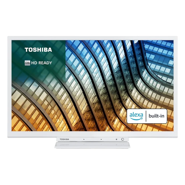 Toshiba 24WK3C64DB 24-inch Smart TV - HD Ready, Super Resolution, Micro Dimming