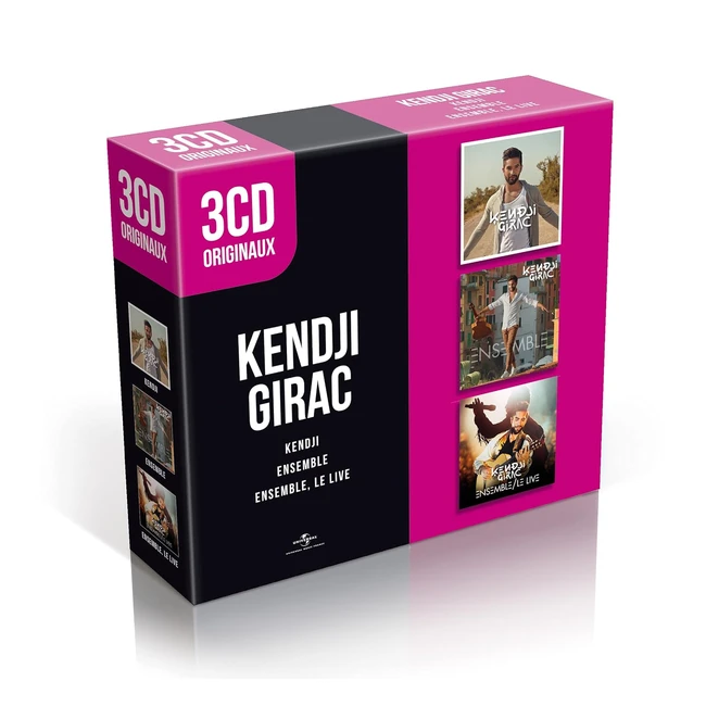 Kendji Girac 3CD Originales - En Vivo
