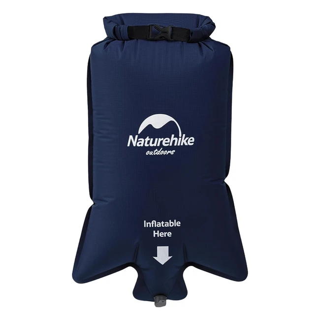 Borsa Gonfiabile Naturehike per Cuscino d'Aria Blu Navy - Risparmio di Manodopera - Facile da Trasportare