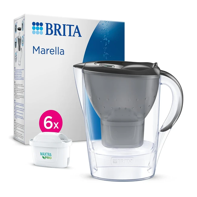 Carafe filtrante Brita Marella Graphite 24L  6 cartouches Maxtra Pro - Rduit