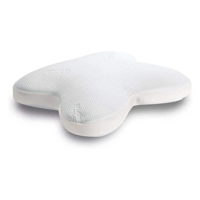 Tempur Ombracio Schlafkissen - Ergonomisches Bauchschlferkissen - Mittelfest -