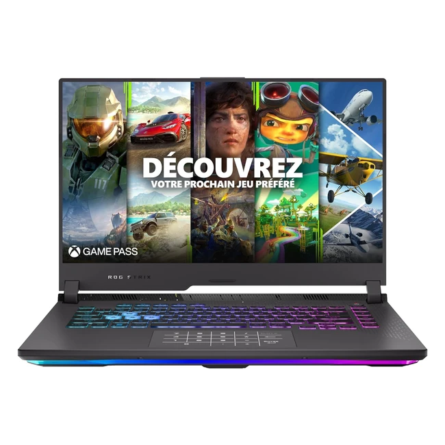 ASUS ROG Strix G15 G513QRHF016W - PC Portable Gamer 15'' FHD 300 Hz - AMD Ryzen 7 5800H - RTX 3070 8G - 16Go DDR5 - 512Go SSD PCIe - Windows 11