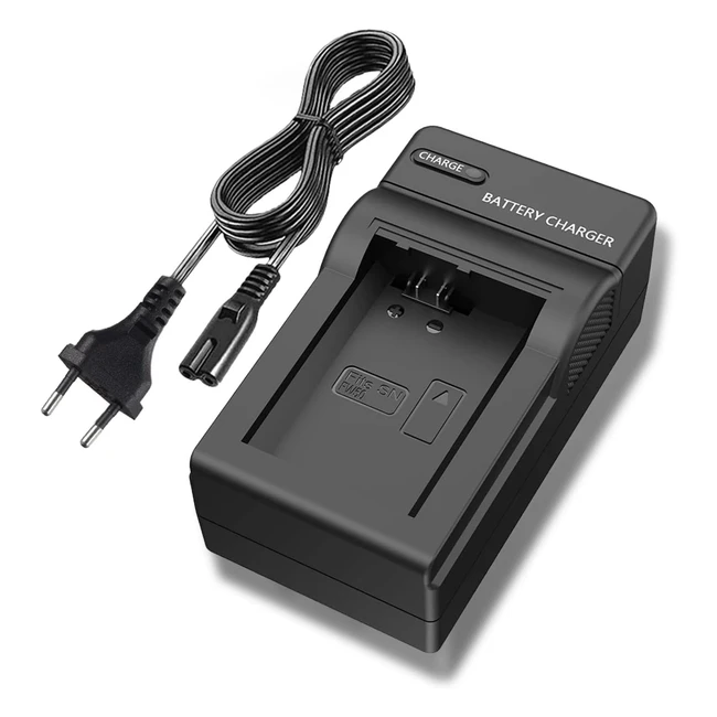 Set Caricabatterie NPFW50 Compatibile con Fotocamere Sony Alpha A6500 A6400 A6300 A6000 A7 A7II A7R A7RII A7S A7SII A7S2 NEX357